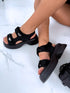 "OBSESSION AL23" vasaras sandales - melnas